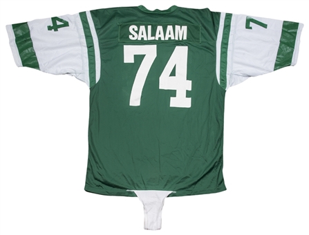 1970s Abdul Salaam Game Used New York Jets Home Jersey (Salaam LOA)